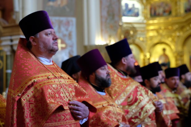 Протоиерей Роман Цокур сослужил митрополиту Григорию в день памяти митрополита Исидора